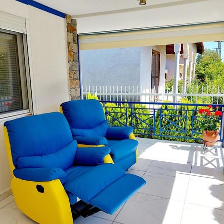 Villa Blue House Nea Kallikrateia Экстерьер фото