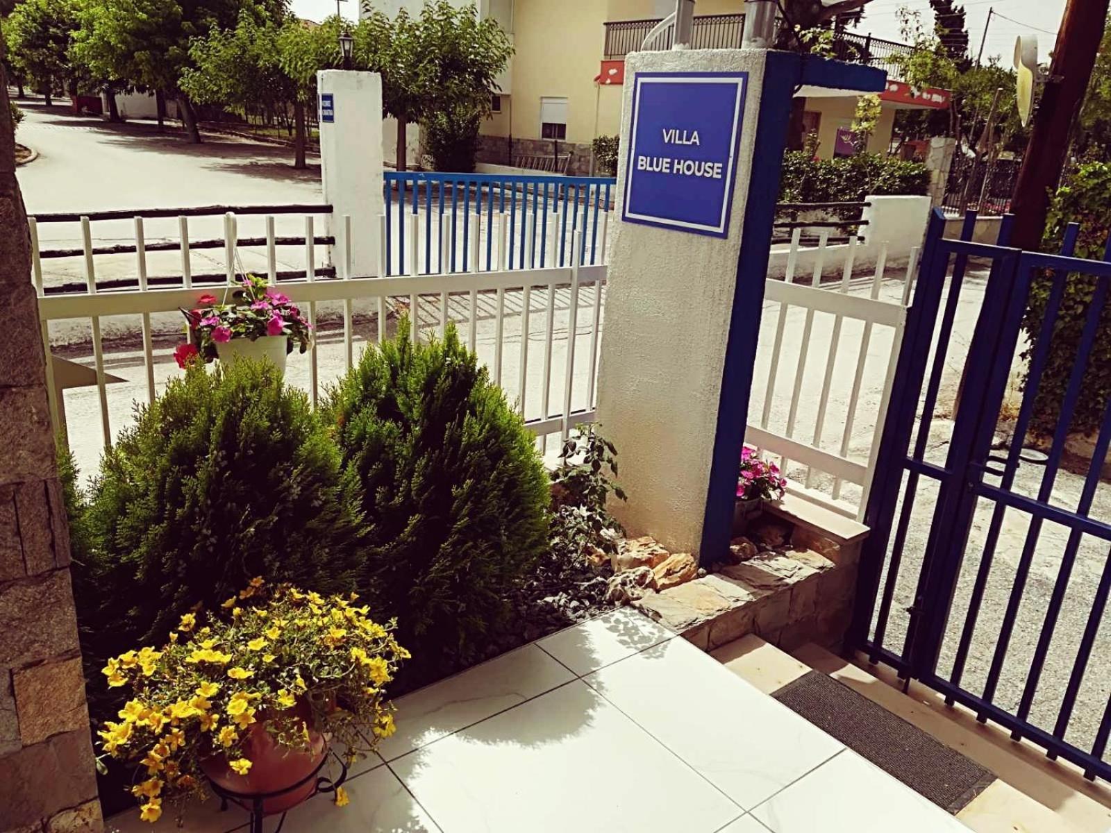Villa Blue House Nea Kallikrateia Экстерьер фото